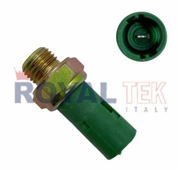 SENSOR DE PRESION DE ACEITE ROYALTEK  PRESION 0.5 BAR AISLANTE VERDE / RENAULT CLIO I 1.9 DIESEL CLIO II 1.9 DIESEL 2.0 1.4 16V KANGOO 1.5 DCI 1.9 DIESEL 1.6 MEGANE I 1.6 16V 1.9 DIESEL 2.0 8V MEGANE II 1.9 DCI SCENIC 1.9 DCI 1.6 TRAFIC 1.9 DIESEL 2.0 NAFTA  --- OEM 7700417770